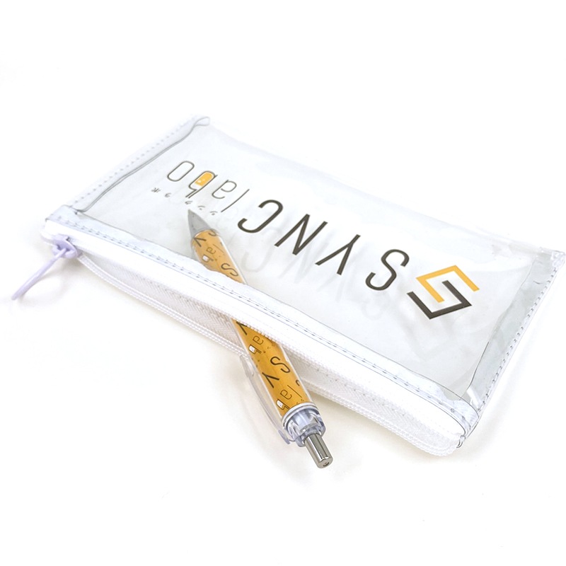 PVCポーチ 印刷の工夫